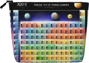 Periodic table of elements print Makeup Bag,Cosmetic bag Birthday Gifts for Women Mom,Gifts for Best Friend,Bestie Her