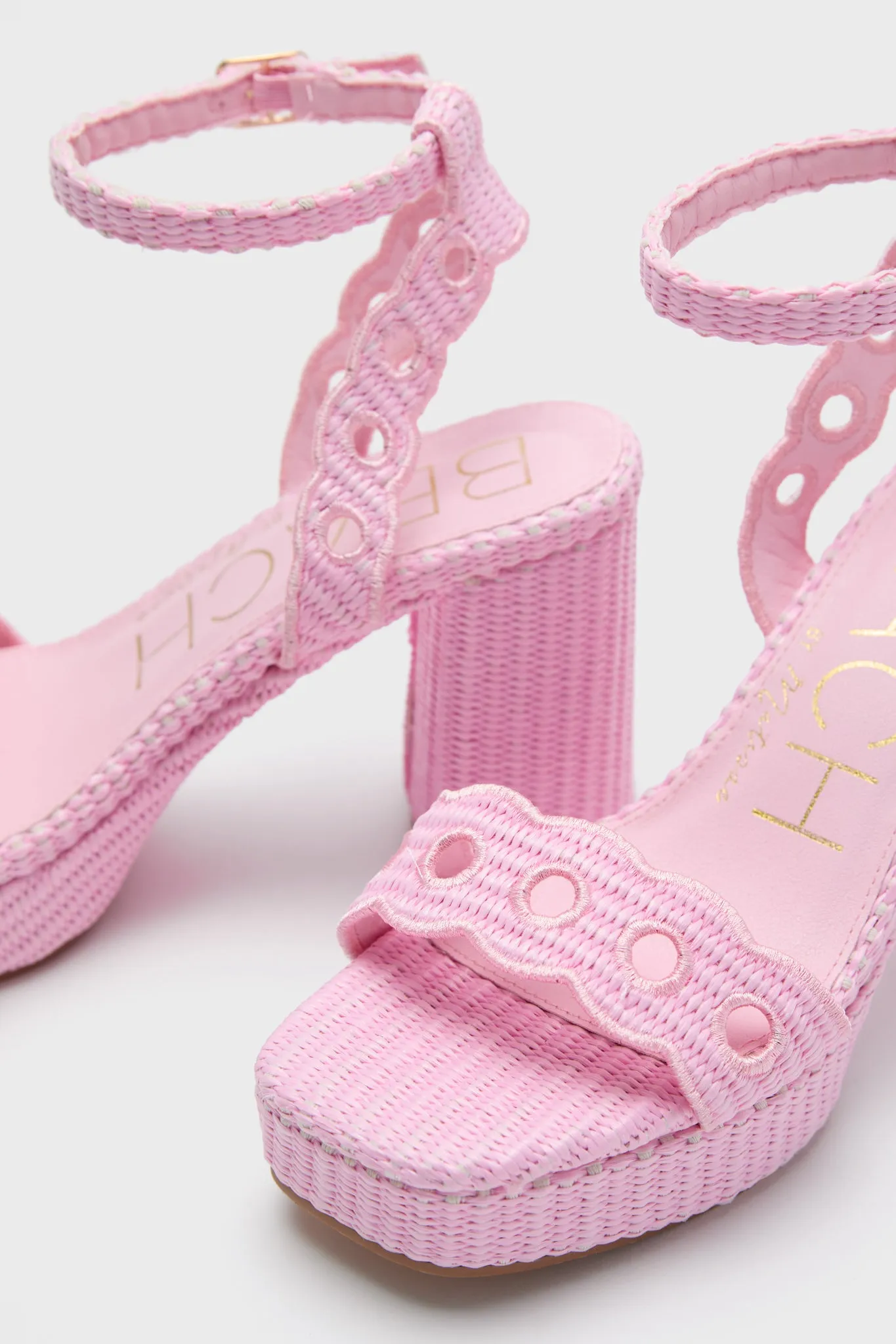 Pink Moorea Heels