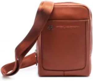 Piquadro iPad Mini Leather Pouch, Orange