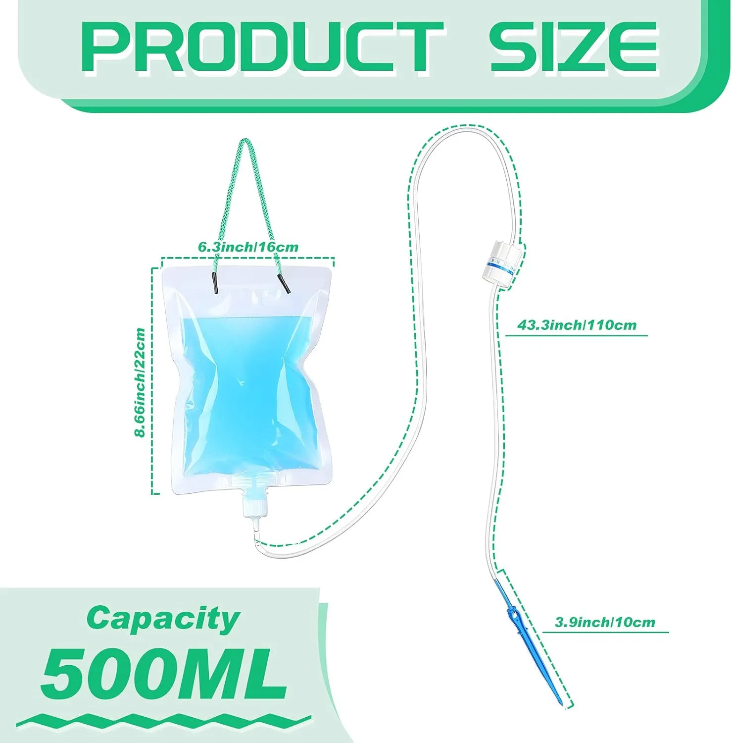 Plant Drip Irrigation Bag Automatic Irrigation Device with Water Bag Automatic Watering System Plant Waterer Self Kit for Potted(4 Pieces)