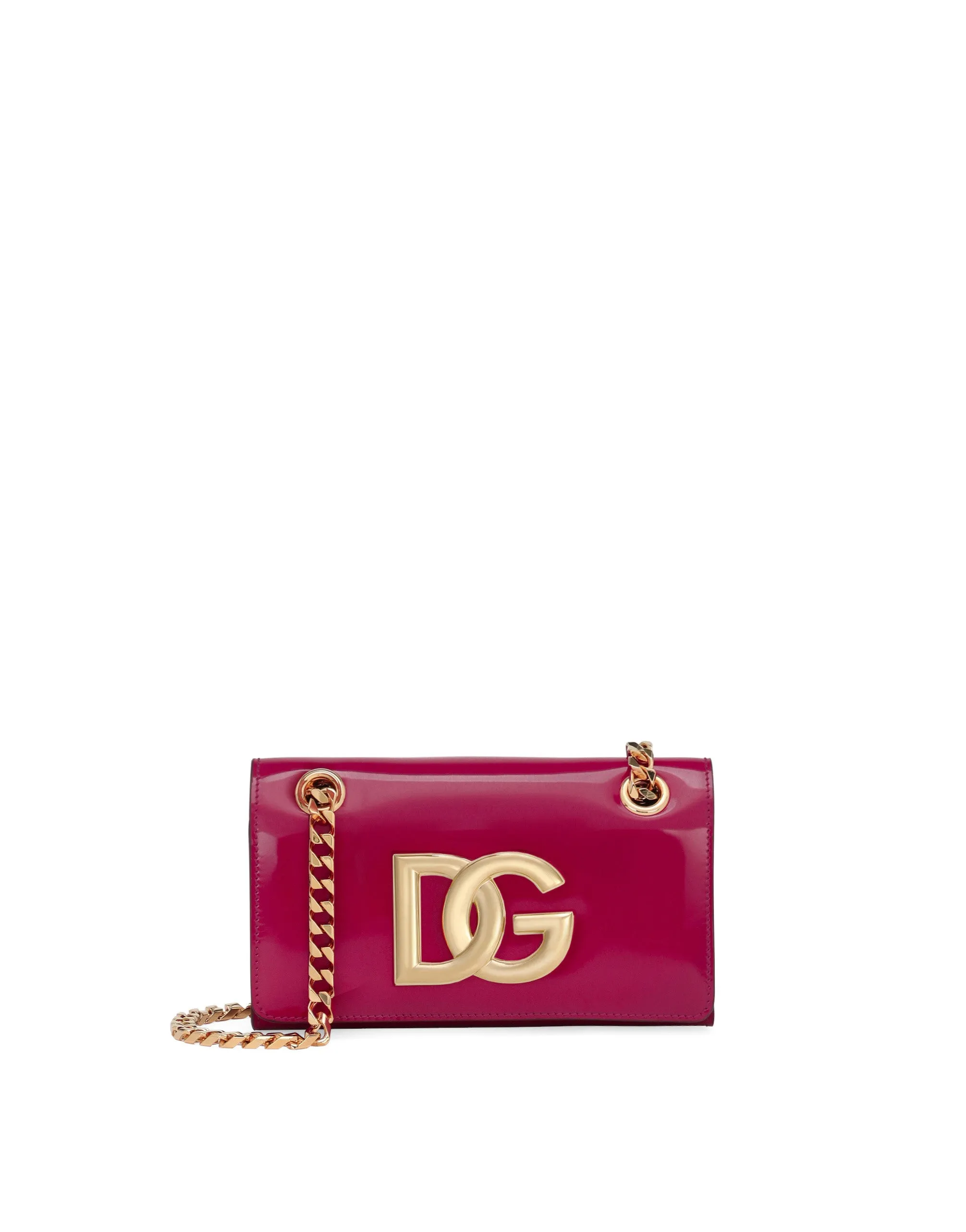 Polished calfskin 3.5 phone bag