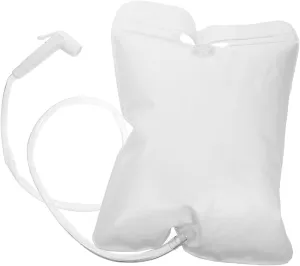 Portable Camp Shower Bag with Water Tube Durable Outdoor Shower for Camping Hiking and to Use Generous Water Capacity for Bathing and Washing Needs