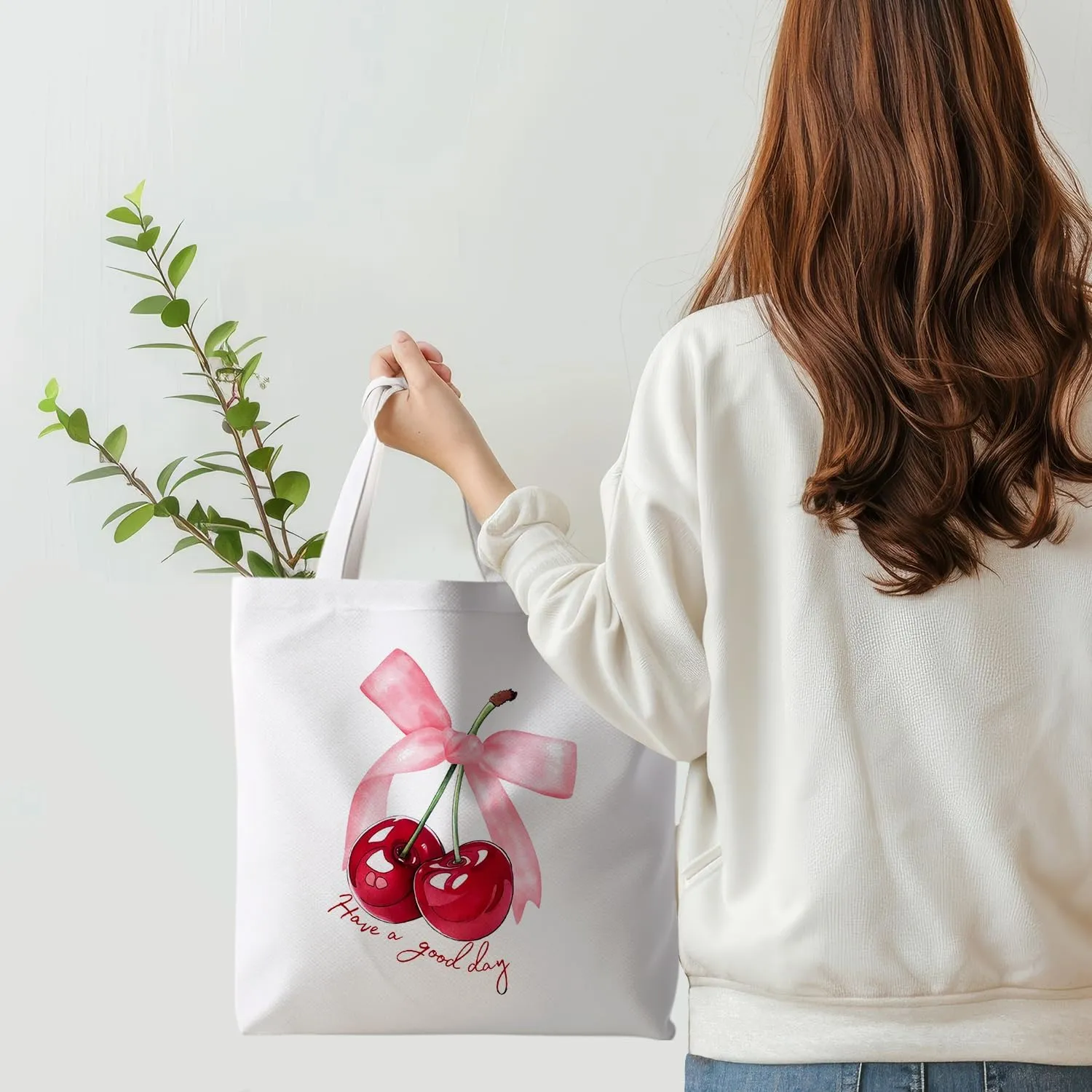 Preppy Tote Bag, Coquette Tote Bag, Preppy Stuff, Reusable Grocery Bags Shopping Bags