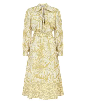 Printed Linen Dress