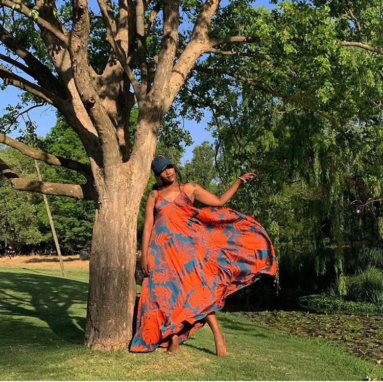 Printed Slip Maxi - CLEARANCE