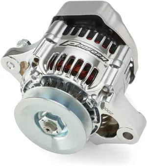 Proform 66431 50-Amp Mini Alternator, Chrome Finish, 1-Wire
