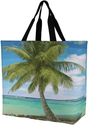 Psychedelic Smoke Tote Bag for Women Reusable Grocery Shoulder Bag Shopping Bags for Travel, Groceries