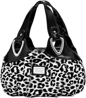 PU Leather Purses and Handbags for Women, Fashion Flower Pattern Large capacity Satchel Best Holiday Gift for Ladies，bag1380OWOISS