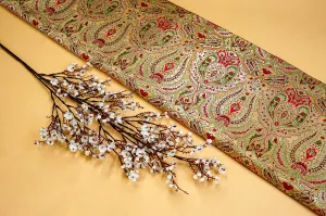Pure Golden Banarasi Brocade with Beautiful Traditional Handloom