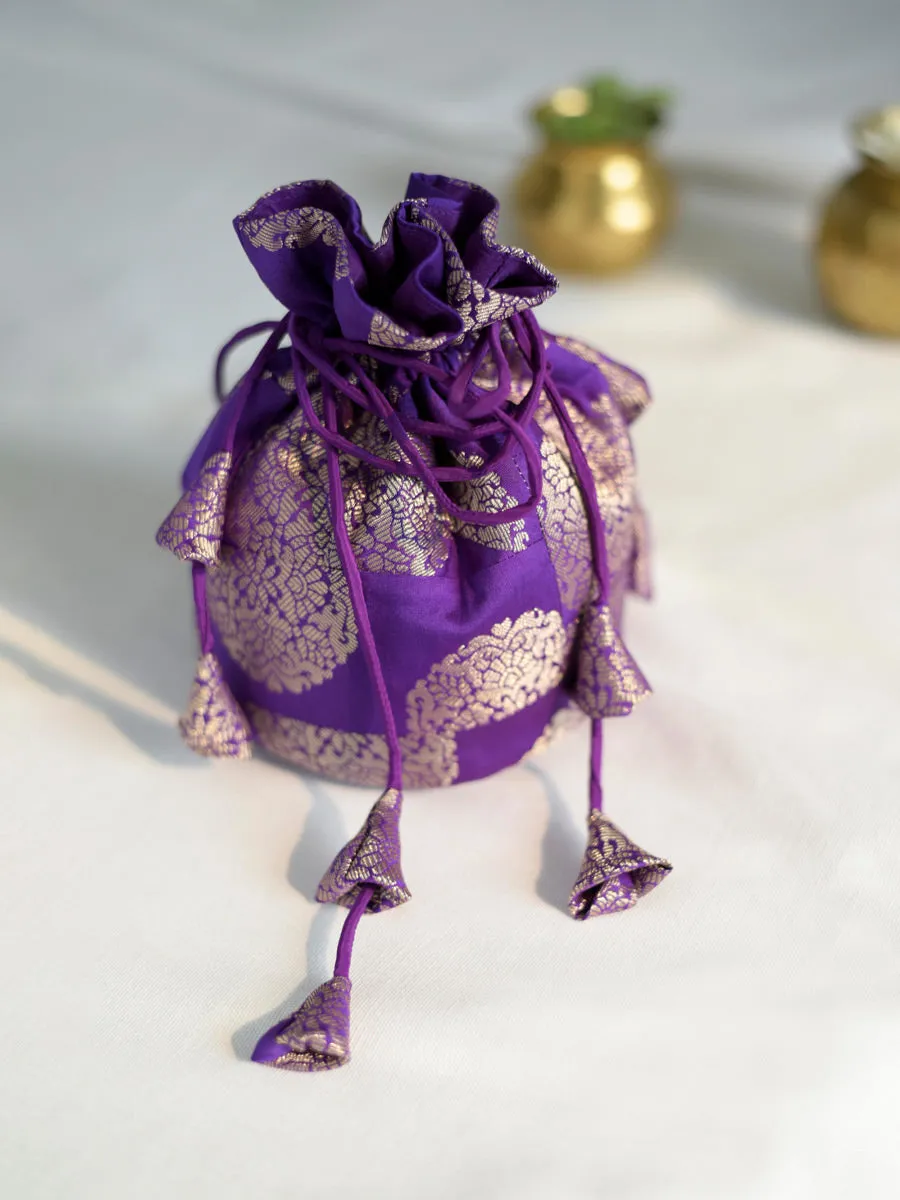 Purple Tease Potli