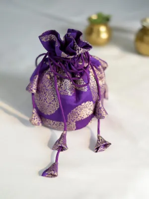 Purple Tease Potli
