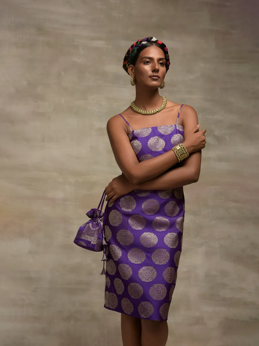 Purple Tease Potli