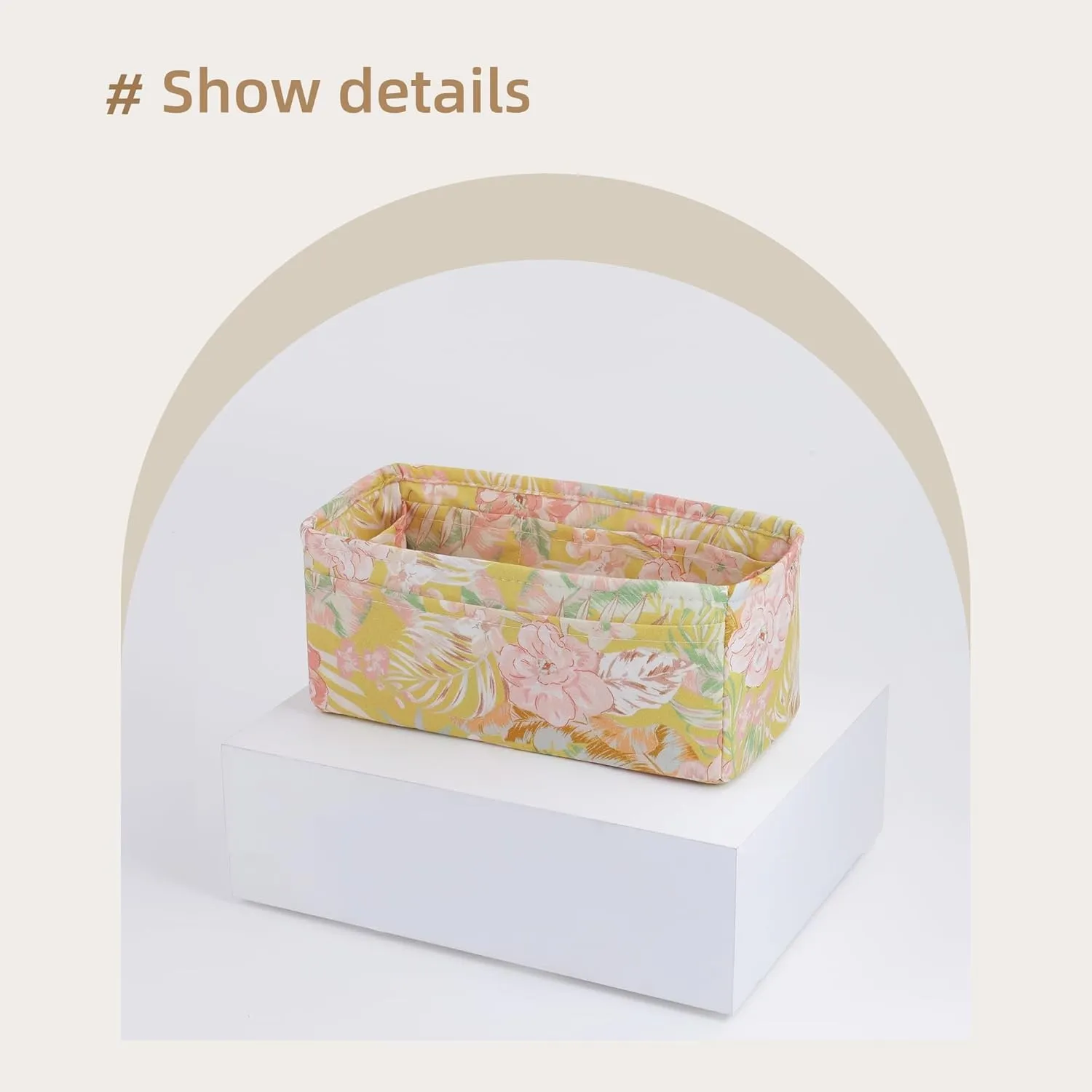 Purse Organizer Insert for Garden Party 30/36/49 bags, Lightweight Handbag Tote Organizer Liner, bag in bag (GP30, Rebirth)