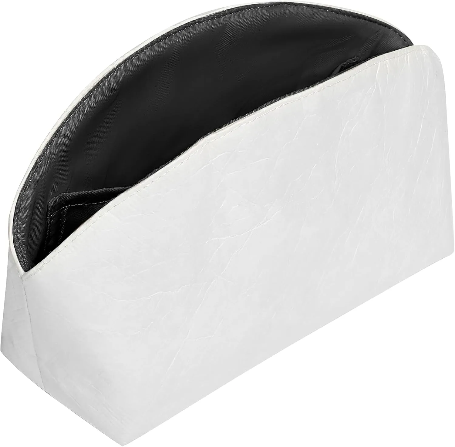 Purse Organizer Insert for Handbag TYVEK Inner Organizers Compatible with Hermes Bolide Mini,with Practical Pockets(Black,Bolide Mini)