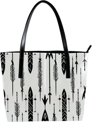 Purses for Women,Tote Bag Aesthetic,Women's Tote Handbags,Ethnic Style Indian Arrows