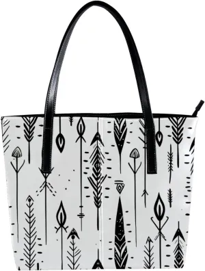 Purses for Women,Tote Bag Aesthetic,Women's Tote Handbags,Ethnic Style Indian Arrows