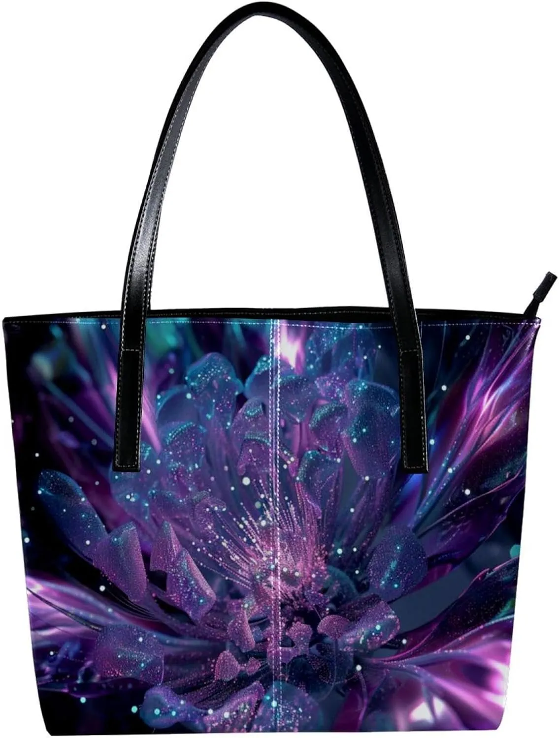 Purses for Women,Tote Bag Aesthetic,Women's Tote Handbags,Firework Celebration Holiday Pattern
