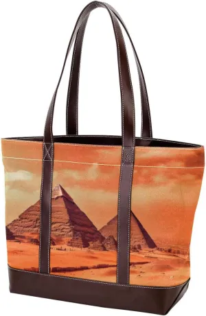 Purses for Women,Tote Bag for Women,Handbags for Women,Ancient Egyptian Pyramid