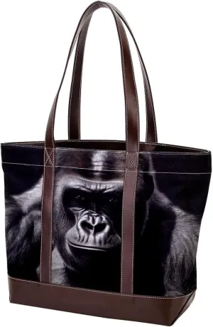 Purses for Women,Tote Bag for Women,Handbags for Women,Angry Animal Gorilla