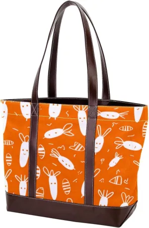 Purses for Women,Tote Bag for Women,Handbags for Women,Carrot Seamless Vegetable