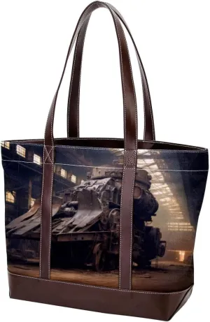 Purses for Women,Tote Bag for Women,Handbags for Women,Retro Machine Part Art Pattern