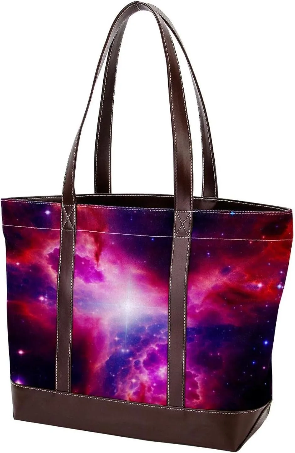 Purses for Women,Tote Bag for Women,Handbags for Women,Universe Galaxy and Nebula