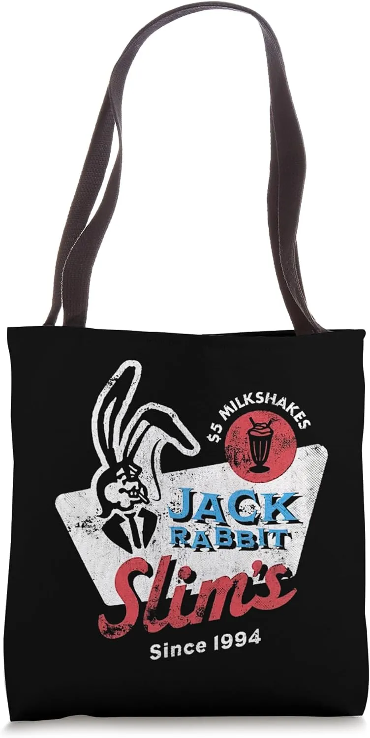 Rabbit Jack Slim's Pulp Milkshake Restaurant Retro Vintage Tote Bag