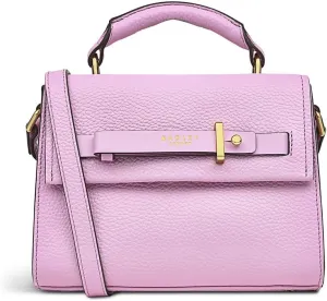 RADLEY London Islington Way Women's Mini Leather Flapover Crossbody Bag, Sugar Pink