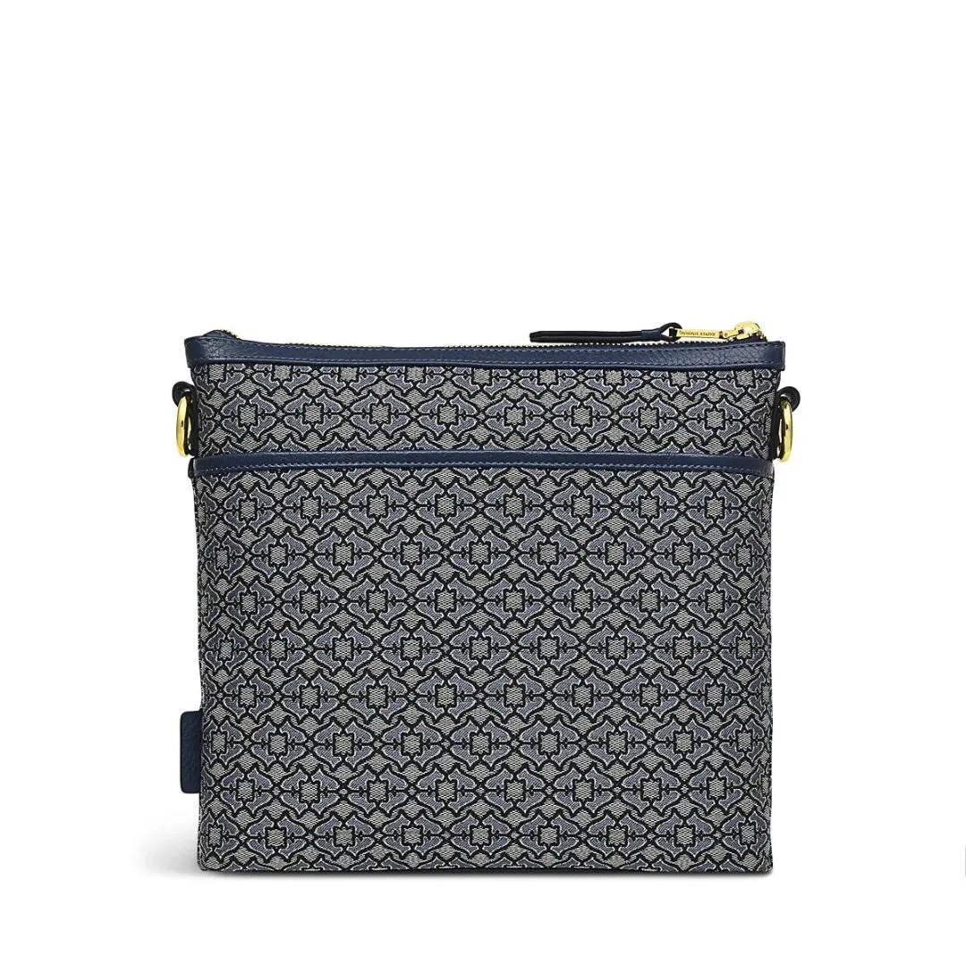 Radley Pockets 2.0 Heirloom Medium Ziptop Crossbody Bag - Goose Grey