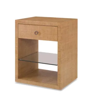 Raffia Nightstand