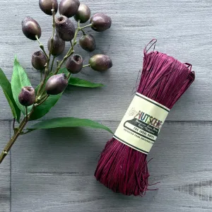 Raffia Nutscene - Beet Red