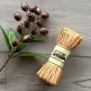 Raffia Nutscene - Peach