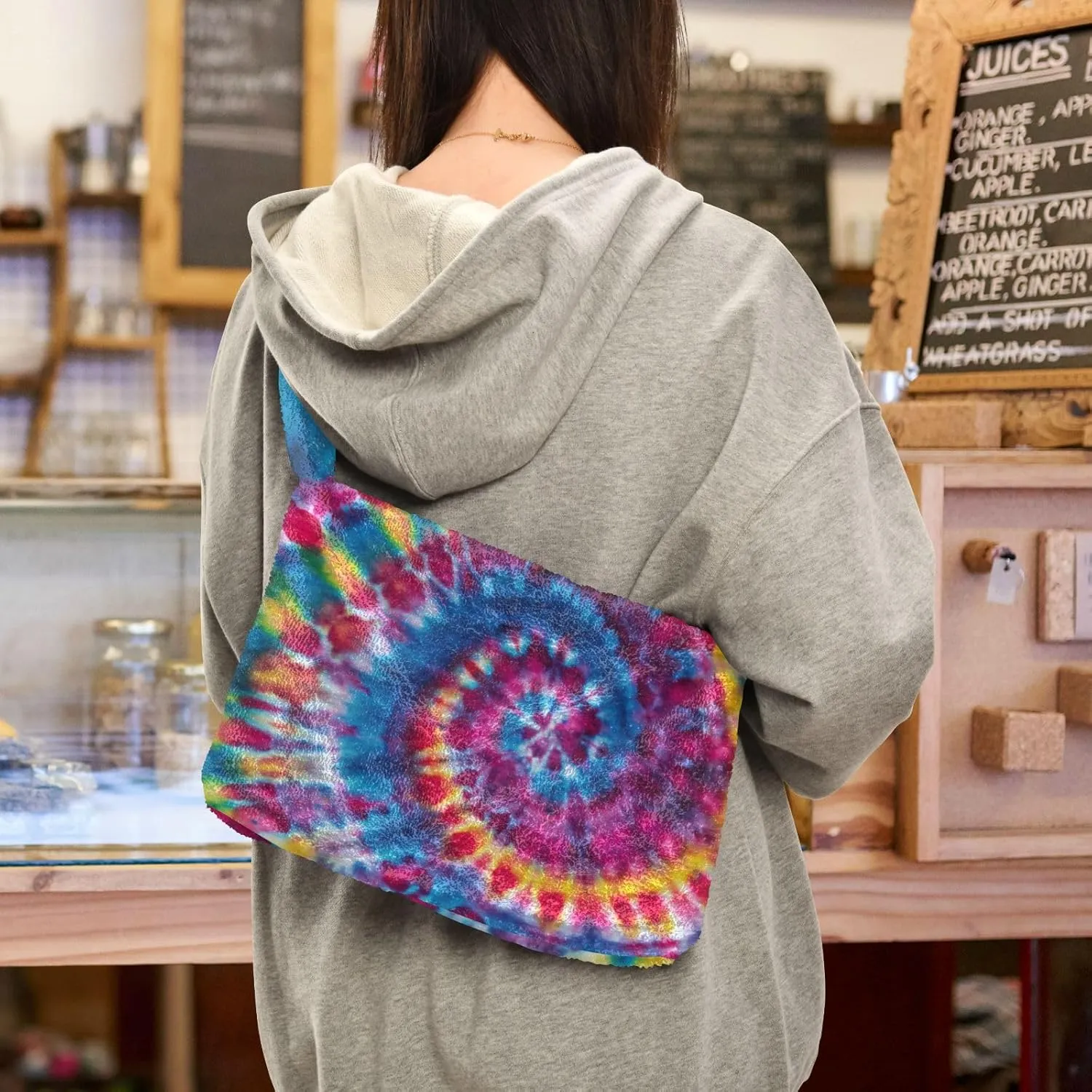 Rainbow Mushroom Stars Womens Handbags Shoulder Bag, Hand Bag for Ladies, Womens Outdoor Bag