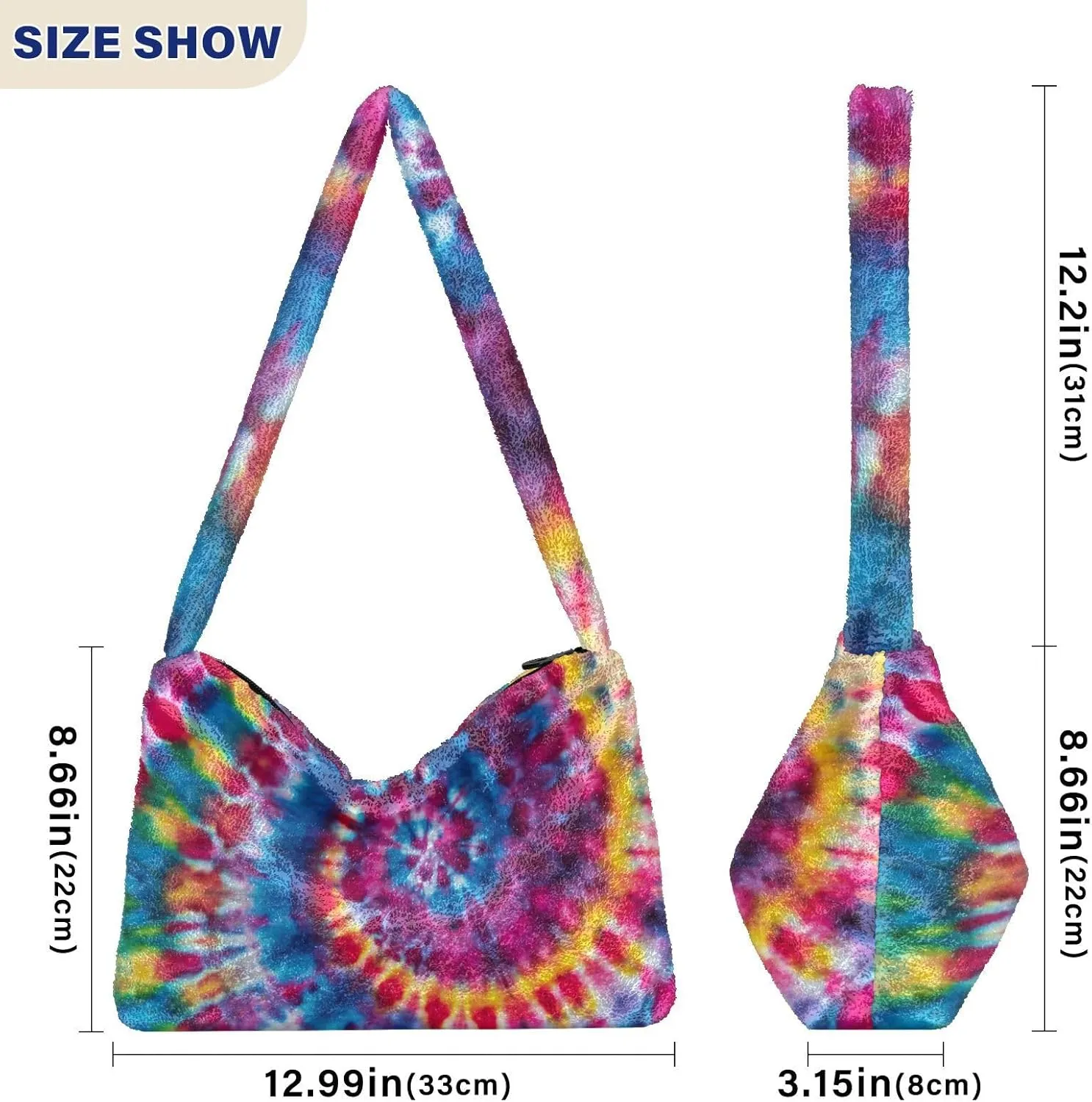 Rainbow Mushroom Stars Womens Handbags Shoulder Bag, Hand Bag for Ladies, Womens Outdoor Bag