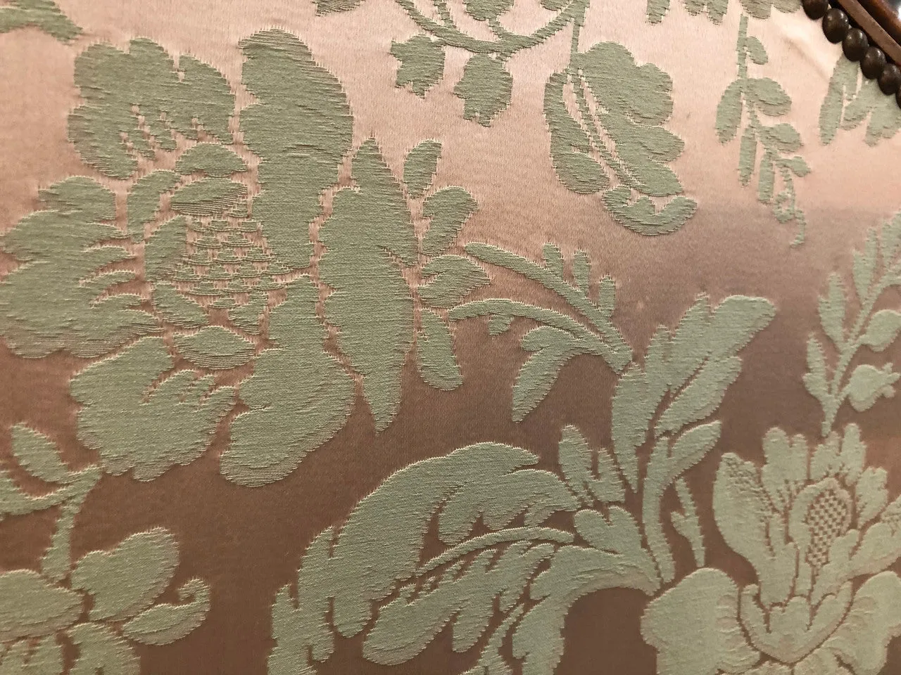 Rare Antique French Walnut Louis XVI Style Upholstered 3 Fold Screen/Divider