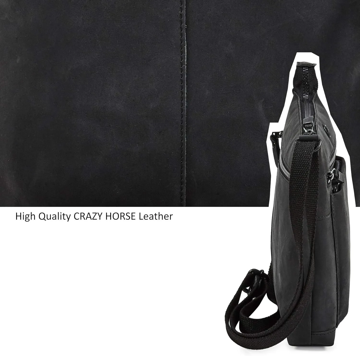 Real Leather Purse for Women Crossbody Bag Travel Shoulder Handbag Small Vintage Pocketbook