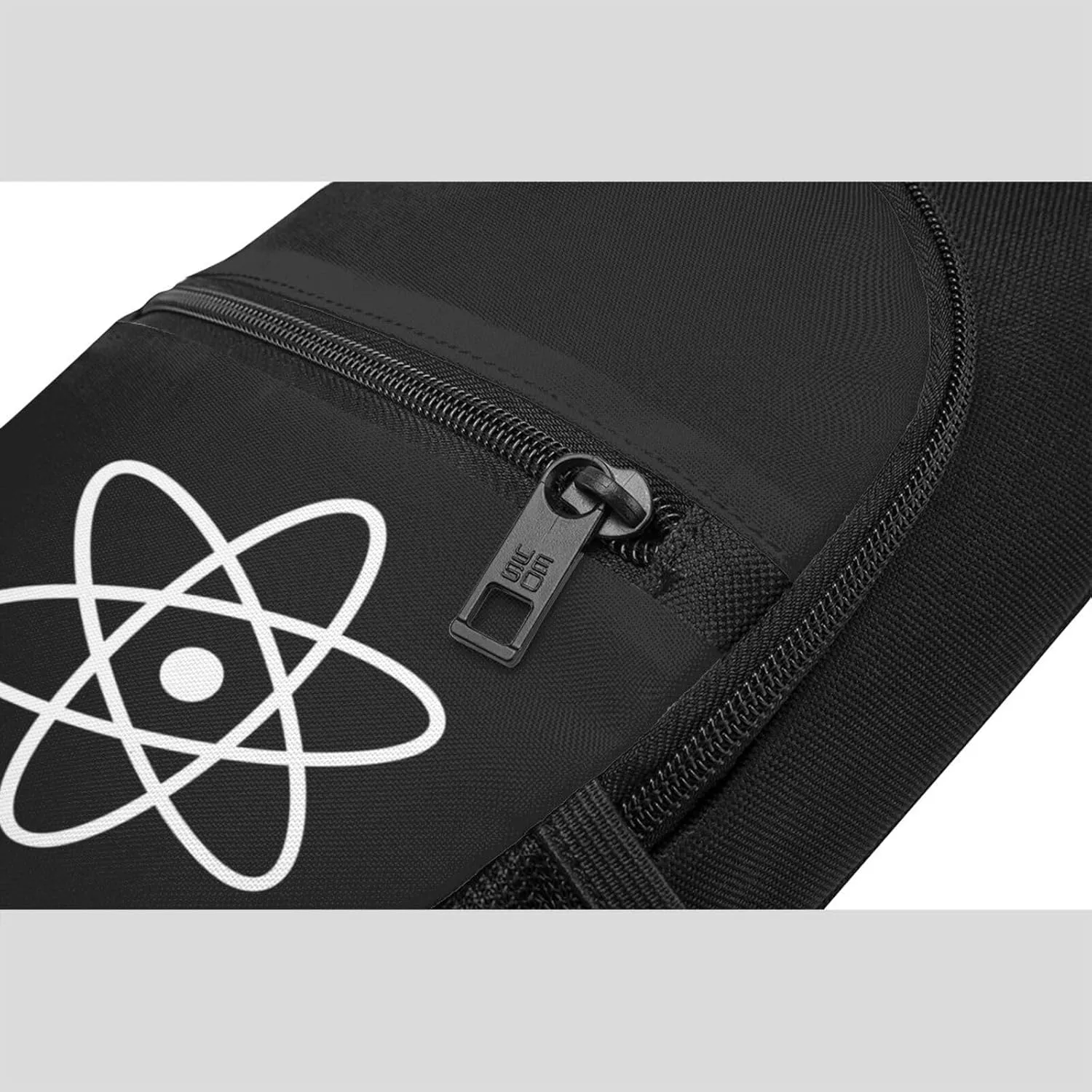 Retro Atomic Atom Symbol Crossbody Bags Adjustable Leisure Travel Crossbody Shoulder Bag Unisex
