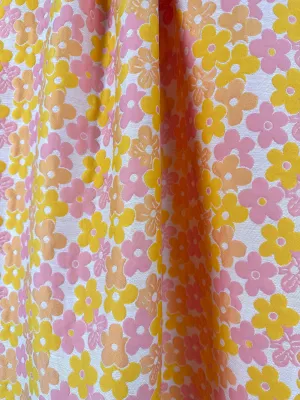 Retro Daisy Brocade