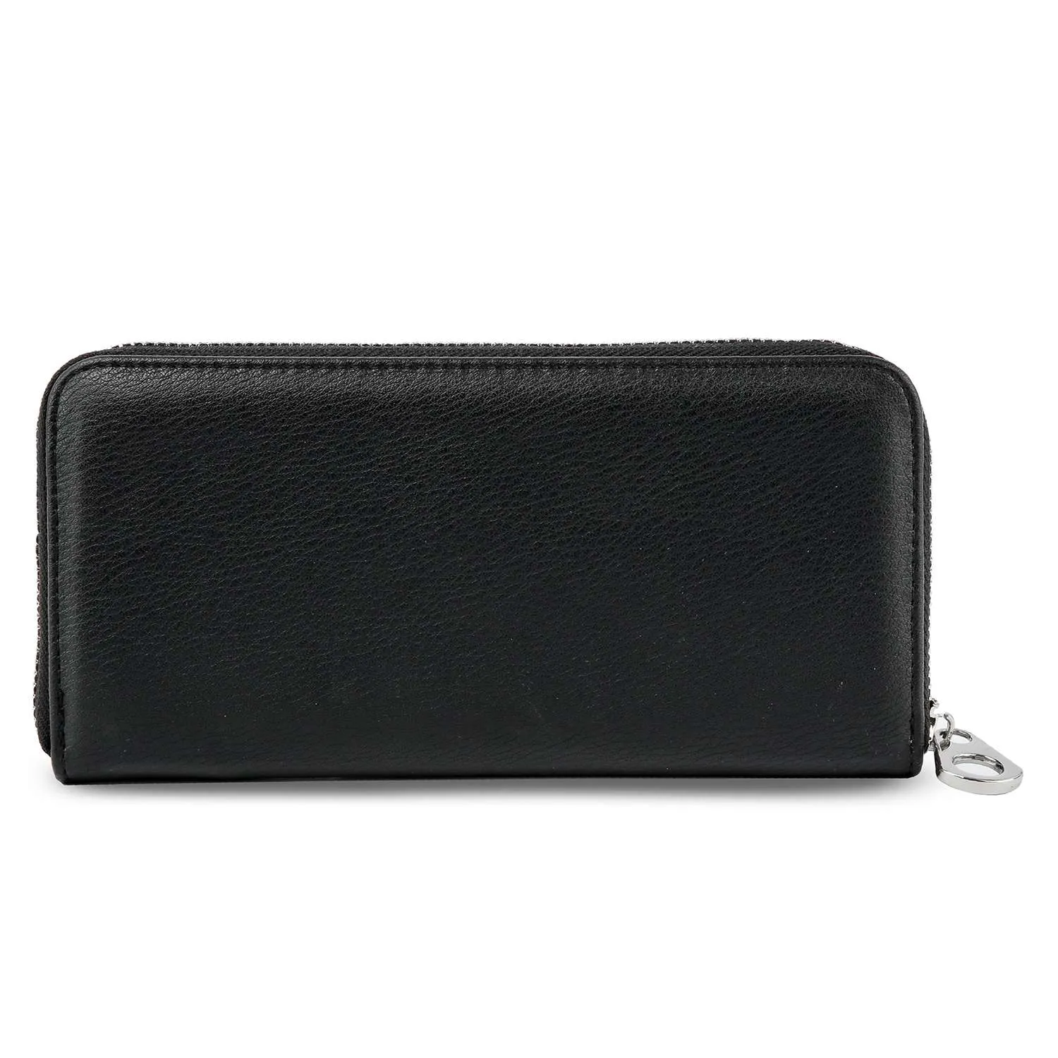 Rhinestone Skull Pattern Bling Wallet