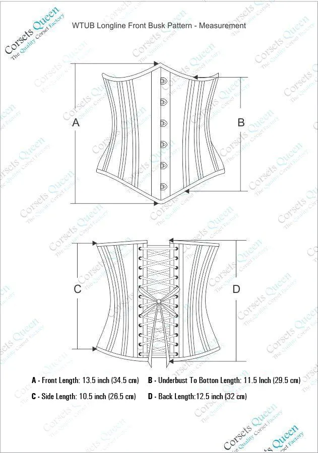 Riona Longline Waist Training Corset