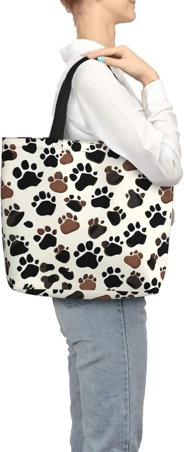 Rough Leopard Print Print Fashion Tote Bag,Travel Handbag For Women, Hobo Bags, Work Shoulder Bags Crossbody Bag