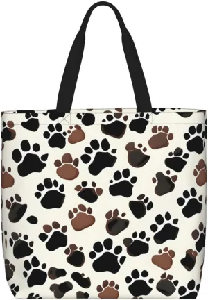 Rough Leopard Print Print Fashion Tote Bag,Travel Handbag For Women, Hobo Bags, Work Shoulder Bags Crossbody Bag