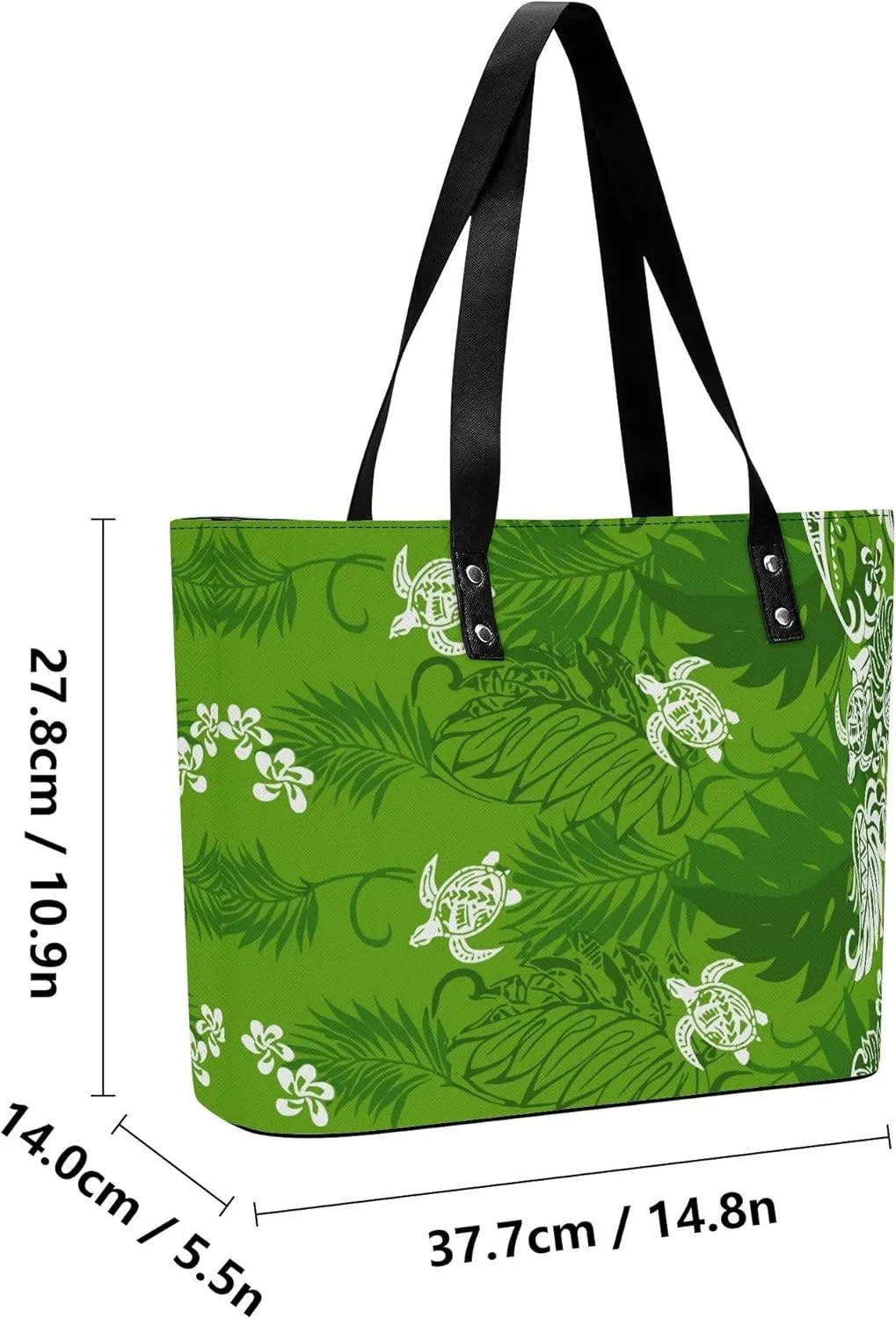 Samoa Tribal Print Custom Women'S Tote Polynesian Women'S Bag 2 Piece Set Shoulder Bag And Purse