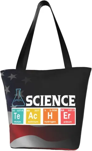 Science Teacher Chemist Physicist Fashion Shoulder Bag Large Capacity For Man Or Woman