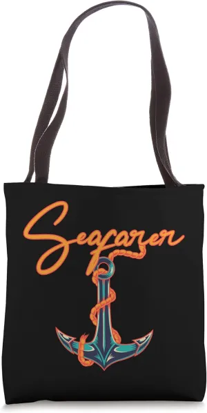 Seafarer Anchor - Boatswain, Skipper Tote Bag