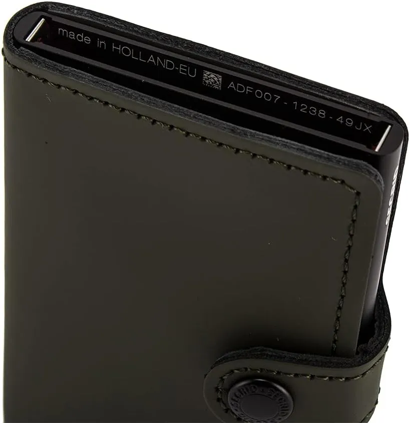 secrid(セクリッド) Men's Secrid Seacrid Mini Wallet Vintage Chocolate