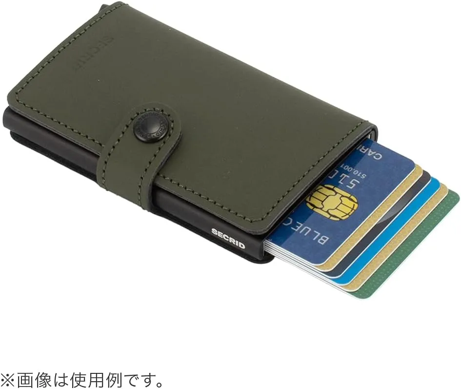 secrid(セクリッド) Men's Secrid Seacrid Mini Wallet Vintage Chocolate