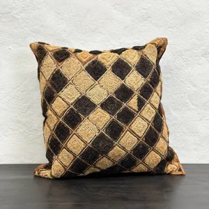 Shoowa Kuba Cloth Cushion - DRC