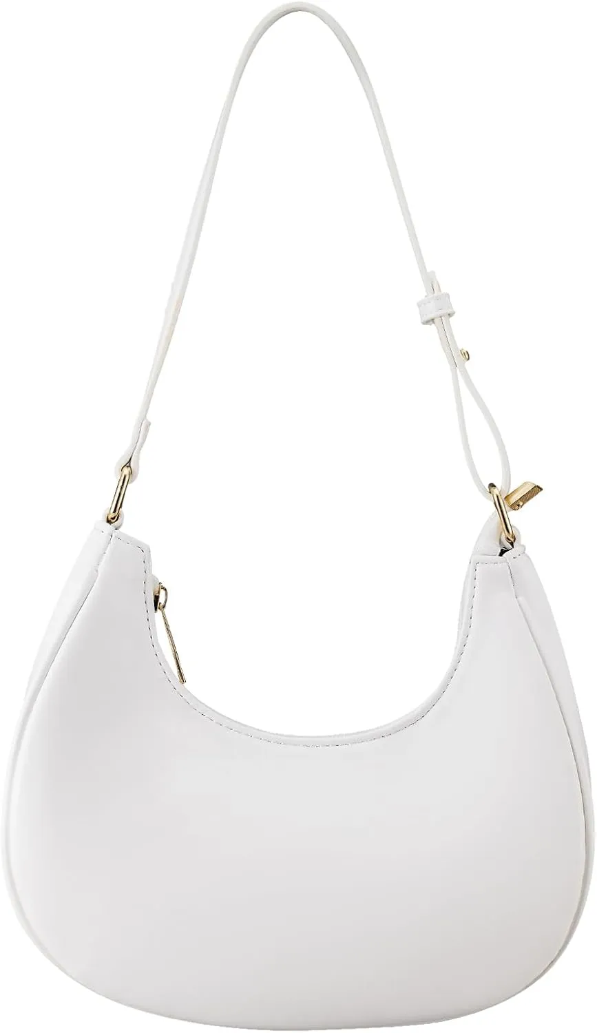 Shoulder Bags for Women,Classic Cute Hobo Tote Handbag Mini Clutch Purse with Zipper Closure