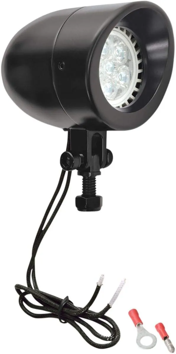 Show Chrome Accessories (16-104LEDBK) Black LED Mini Driving Light
